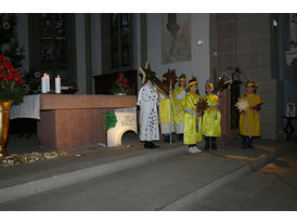 Kinderchristmette mit Krippenspiel (Foto: Karl-Franz Thiede)